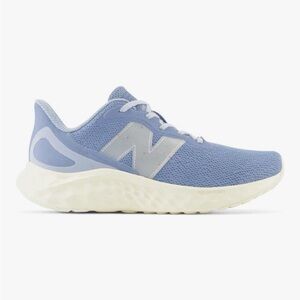 New Balance Light Blue and White Running Shoes
